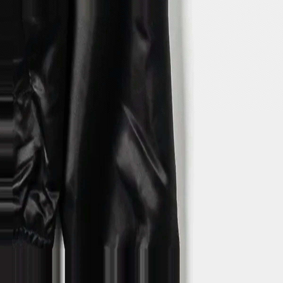 Black / White Satin Jacket