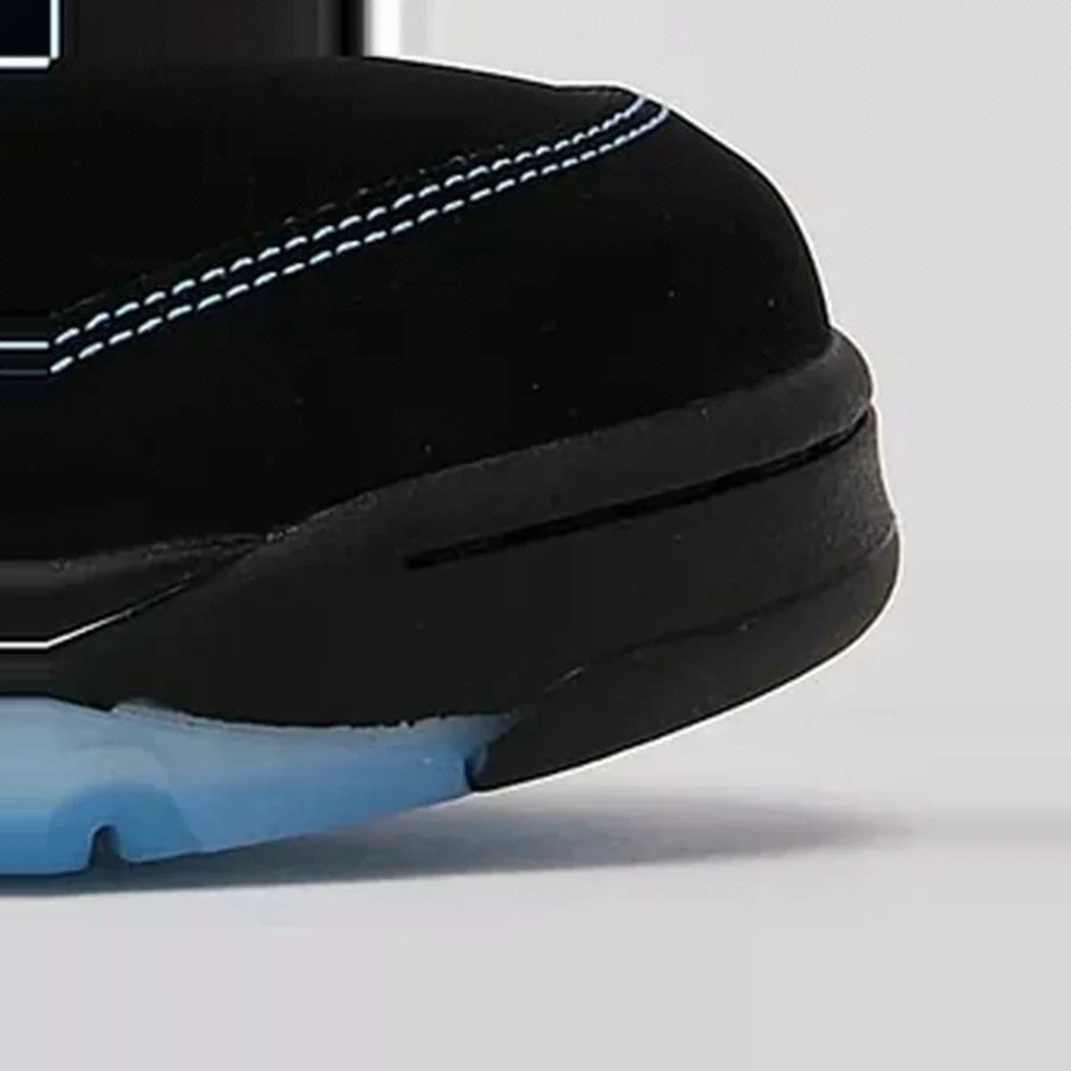 Black and University Blue Sneakers