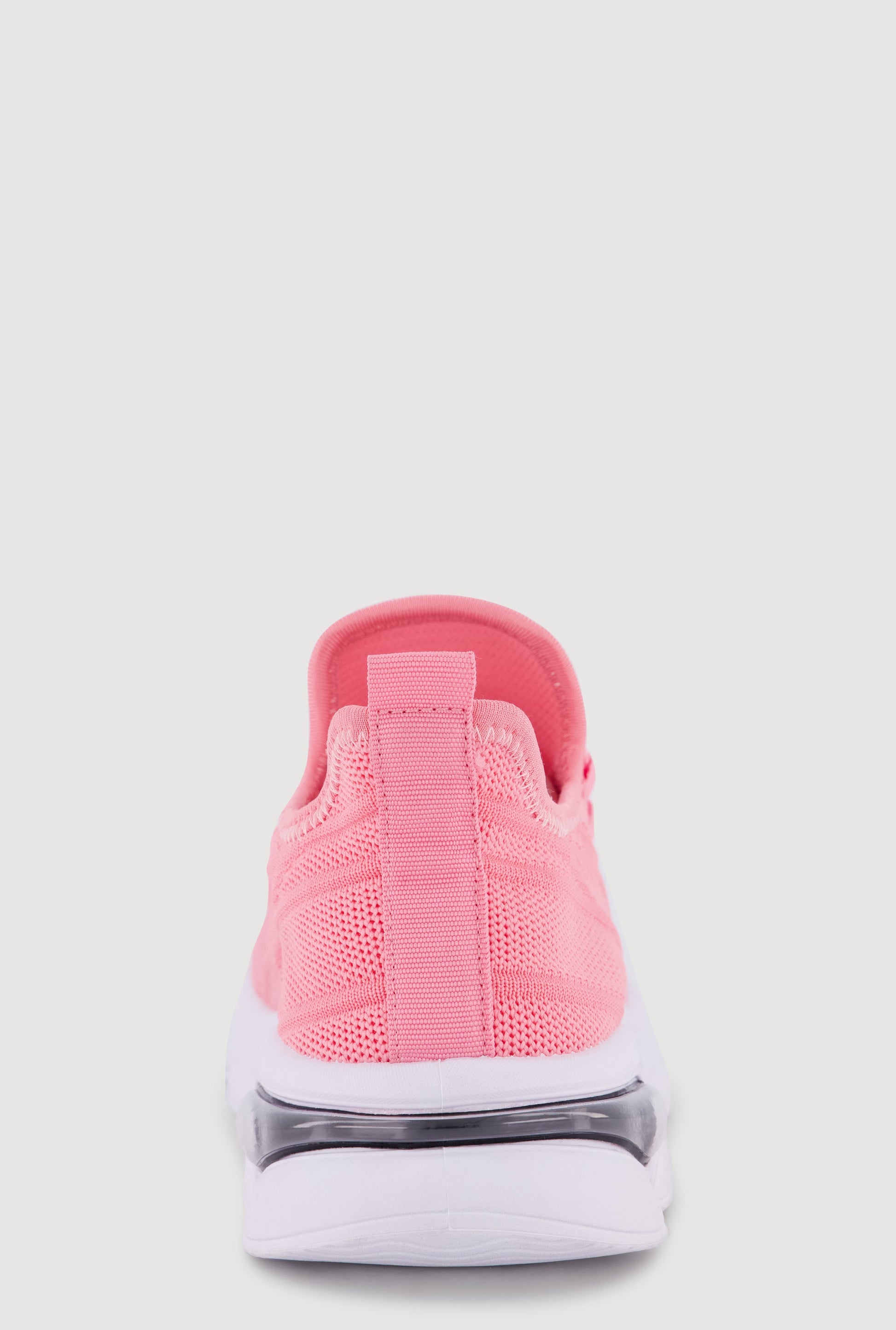 Textured Knit Lace Up Athletic Sneakers