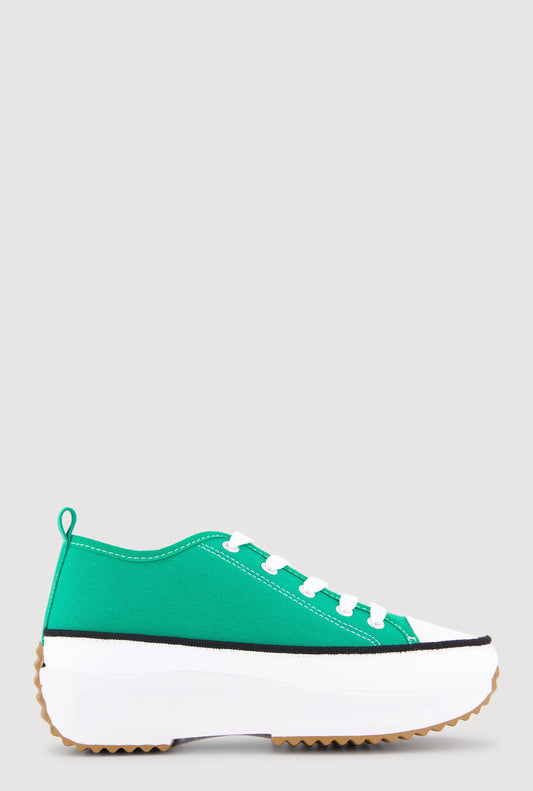 Chunky Platform Canvas Sneakers
