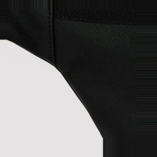 Black Knit Backpack