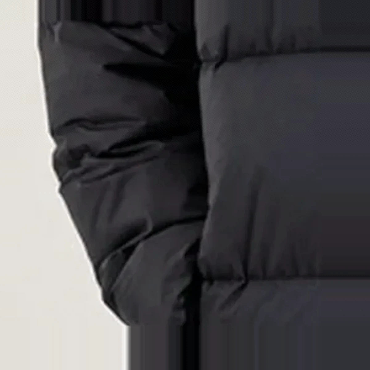 Charcoal / Black Puffer Jacket