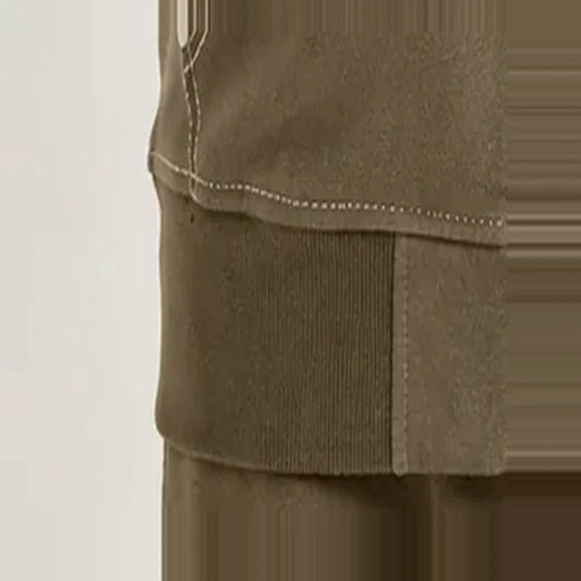 Olive / Brown Hoodie