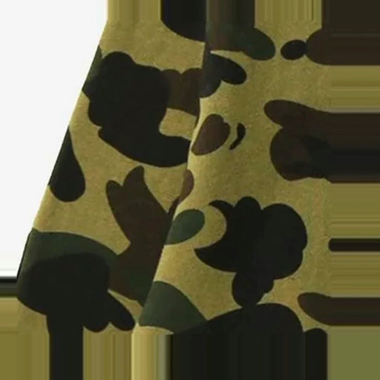 Green Camo Pullover Hoodie
