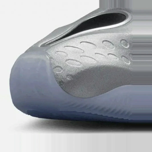 Metallic Silver / Black Sneakers