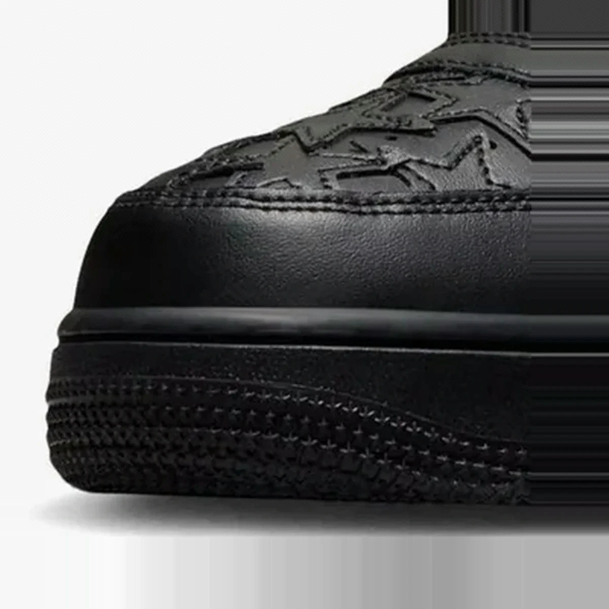 Black / Metallic Silver Men's Sneakers