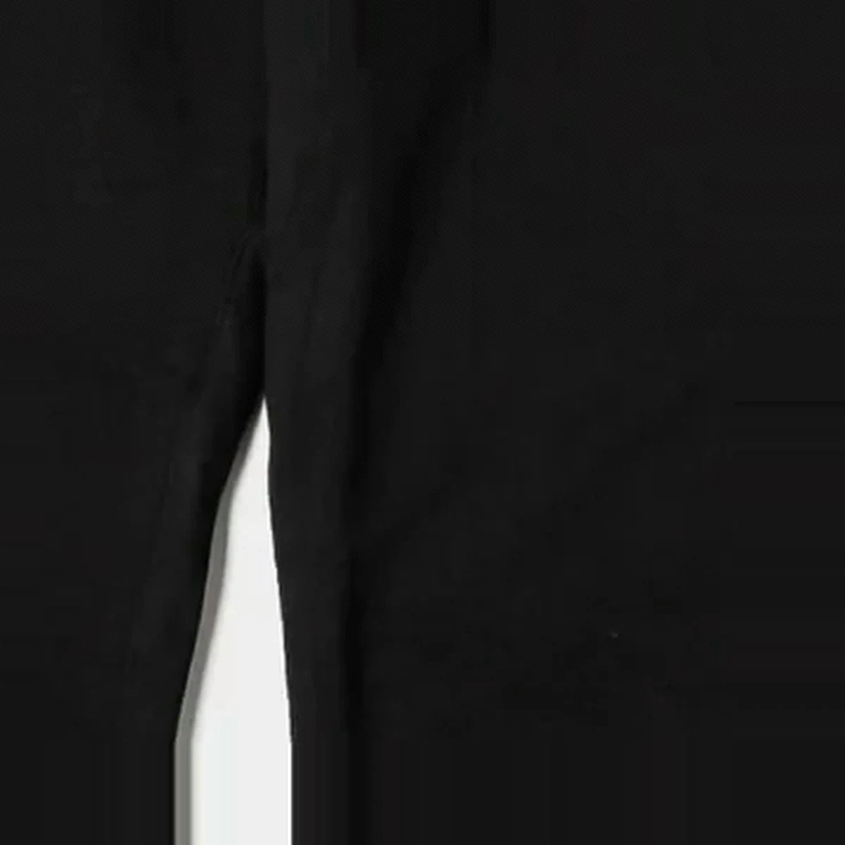 Black / White Fleece Men's Pants