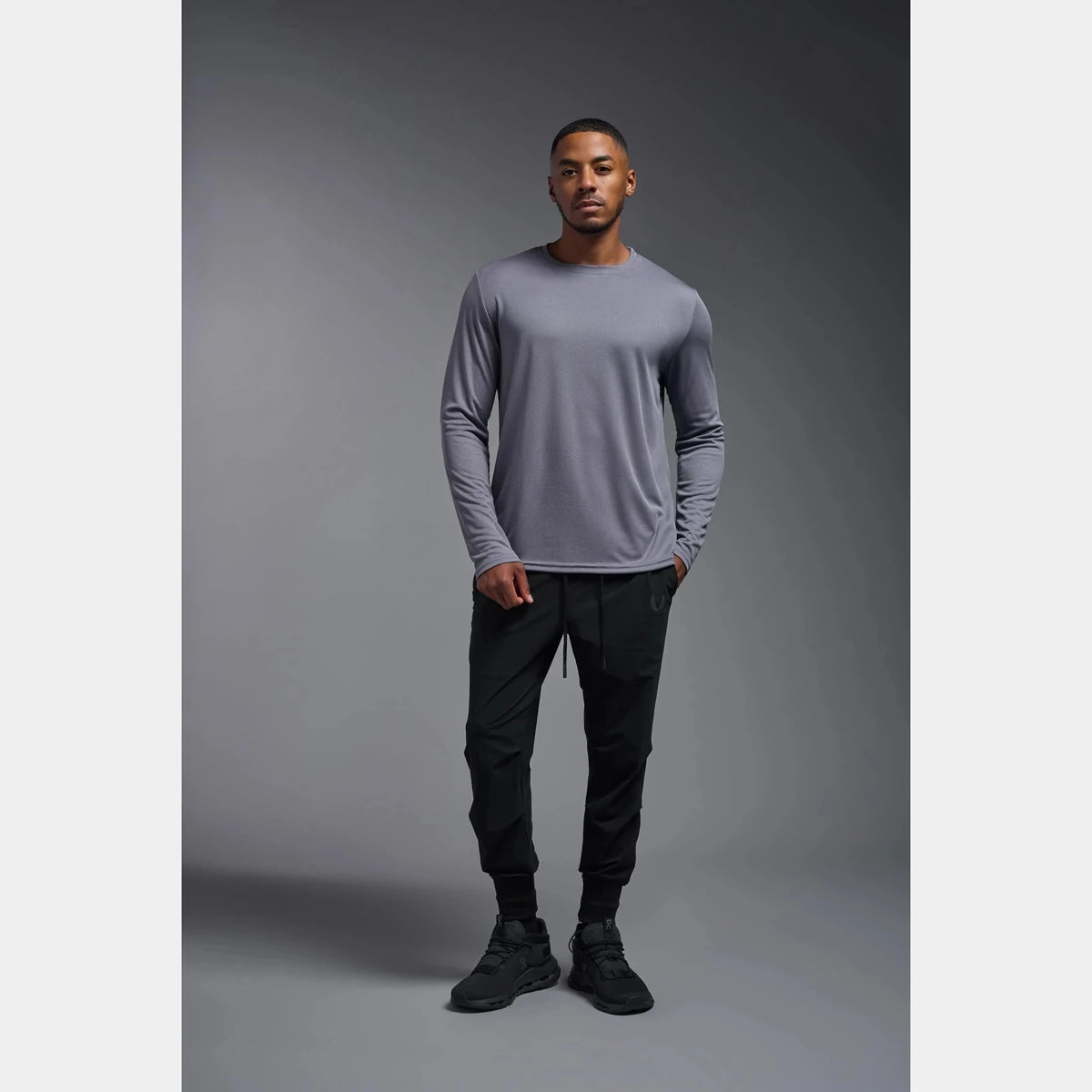 Men's Micro Mesh Military Long Sleeve Shirt