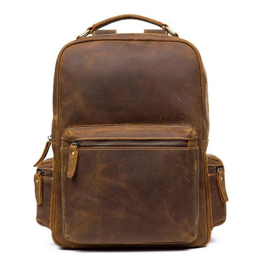 Genuine Vintage Leather Backpack