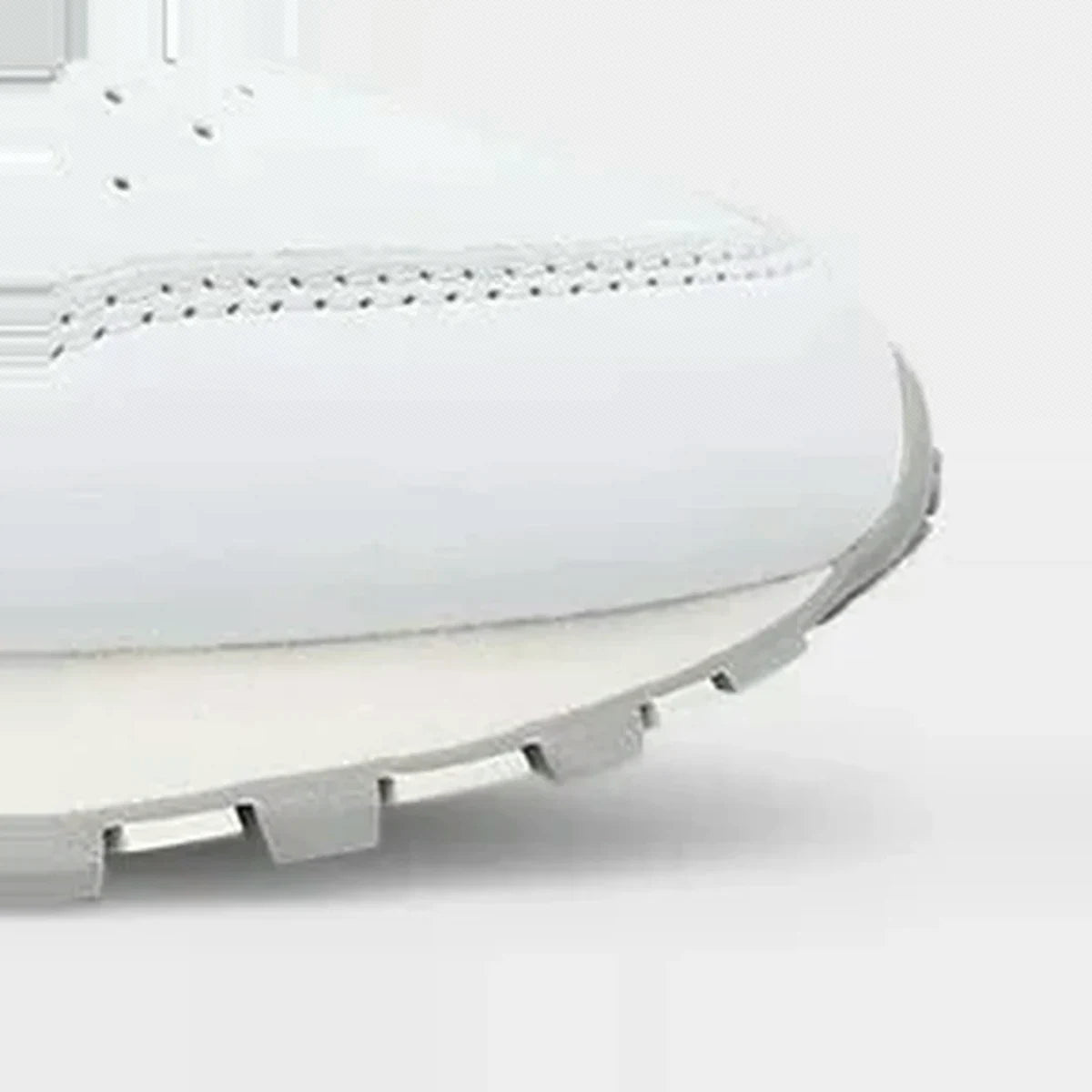 Silver / Grey Leather Men's Sneakers