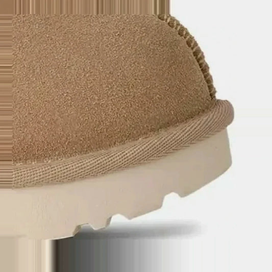 Sand / Dark Cherry Slides