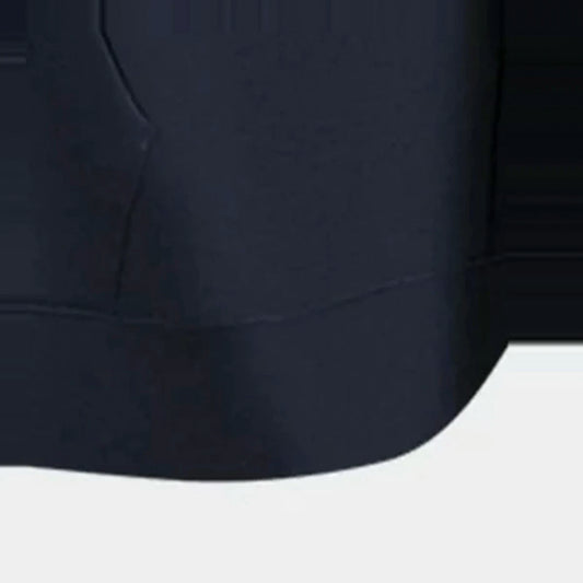 Navy / White Fleece Men's Hoodie