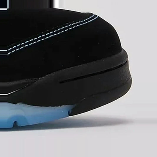 Black and University Blue Sneakers