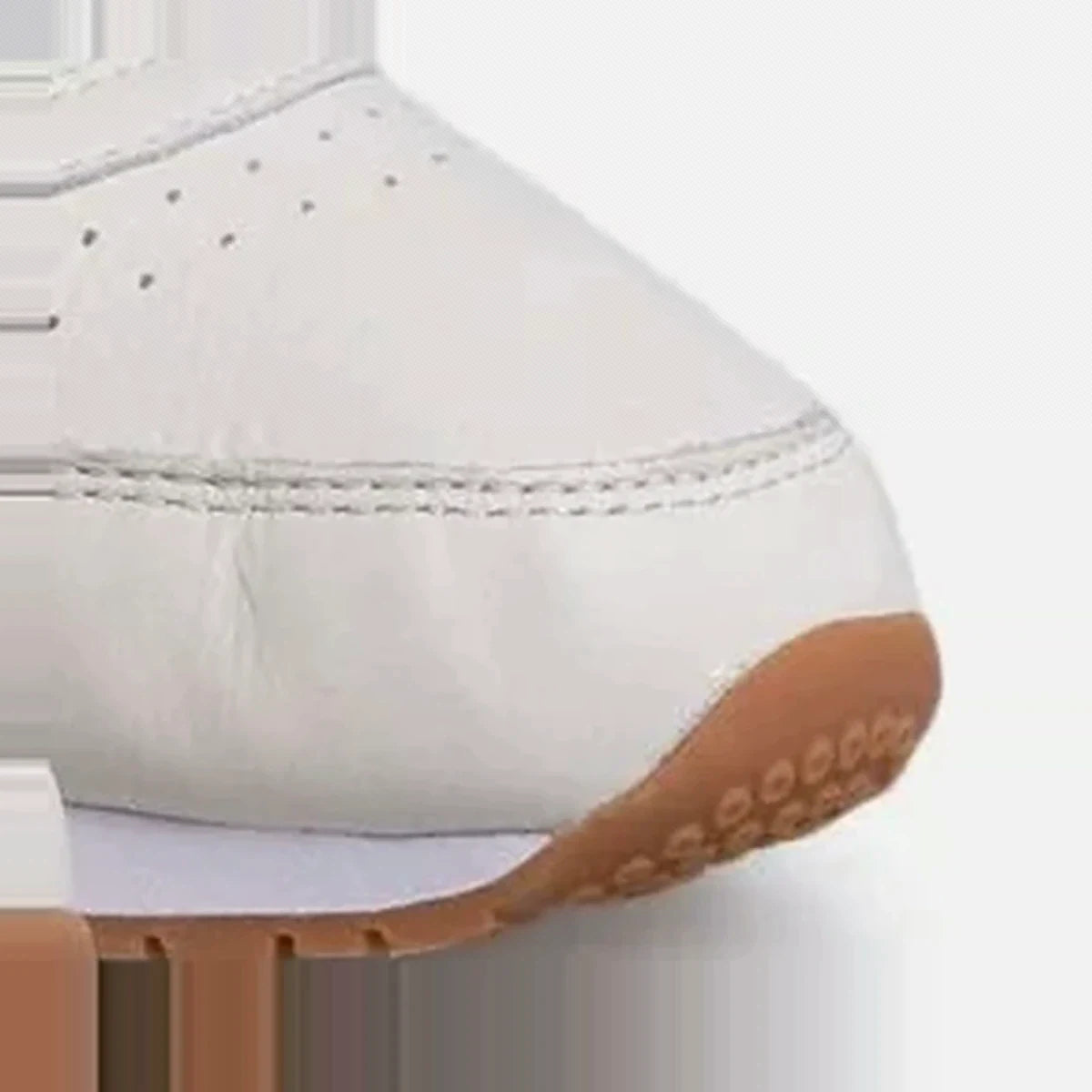 Silver / Grey Leather Men's Sneakers